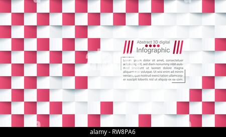 Abstrack paper background - origami template. Stock Vector