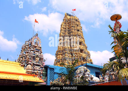 Sri Muthumariamman Thevasthanam hindu temple in Matale, Sri Lanka Stock Photo