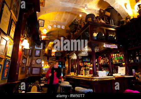 Jubilee Cafe, Victoria (Rabat) Village, Gozo Island, Malta, Europe Stock Photo