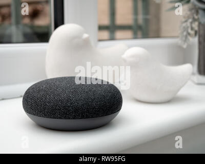 smart home device with speaker Stock Photo