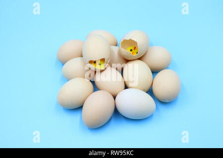 Colorful Easter Composition Stock Photo
