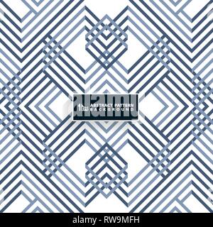 Abstract systematic geometrical blue pattern design. You can use for cover design, modern artwork, print, ad, report. illustration vector eps10 Stock Vector