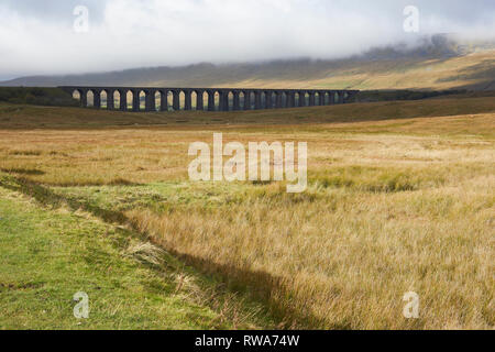 Ribblehead viaduct, Yorkshire Stock Photo