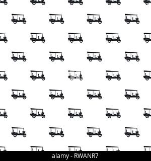 Taxi rickshaw pattern seamless vector repeat geometric for any web design Stock Vector