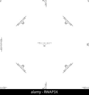 Photo drone pattern seamless vector repeat geometric for any web design Stock Vector
