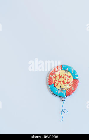 Colorful ballon graphics on a white background Stock Photo