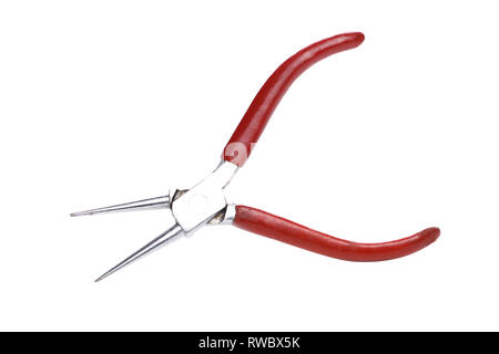 Image of iron pliers close-up Stock Photo