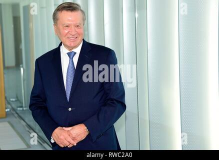 Milan, Italy. 05th Mar, 2019. Milan, Viktor Alekseevic Zubkov. President of 'Gazprom', the main Russian oil company Credit: Independent Photo Agency/Alamy Live News