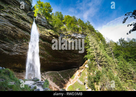 Julian Alps in Slovenia - ultra wide photo Stock Photo - Alamy