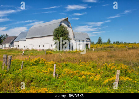 Barn, Victoria, Prince Edward Island, Canada Stock Photo
