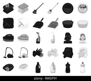 apartment,art,bag,basin,black,monochrome,brush,cleaner,cleaning,cleanliness,collection,design,detergent,dishwashing,dustpan,equipment,garbage,gloves,house,housekeeper,housewife,icon,illustration,isolated,laundry,logo,maid,mashine,mop,order,premises,rag,rubber,sanitation,set,sign,soap,sponge,spray,squeegee,suds,symbol,tool,vacuum,vector,washing,water,web Vector Vectors , Stock Vector