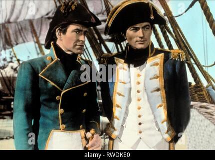 BEATTY,PECK, CAPTAIN HORATIO HORNBLOWER, 1951 Stock Photo