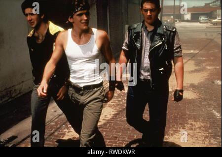 Nicolas Cage, Matt Dillon, Chris Penn / Rumble Fish 1983 directed by ...