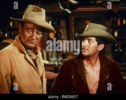 RIO BRAVO (1959) DEAN MARTIN, WARD BOND RIOB 008 Stock Photo - Alamy