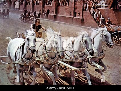 CHARLTON HESTON, BEN-HUR, 1959 Stock Photo