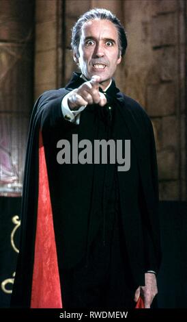 DRACULA A.D. 1972, Christopher Lee, 1972 Stock Photo - Alamy