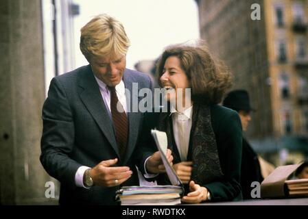 REDFORD,WINGER, LEGAL EAGLES, 1986 Stock Photo