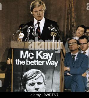 ROBERT REDFORD, THE CANDIDATE, 1972 Stock Photo