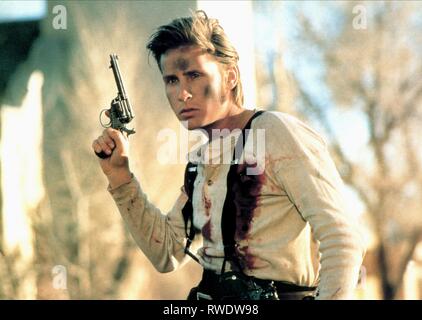 EMILIO ESTEVEZ, YOUNG GUNS, 1988 Stock Photo