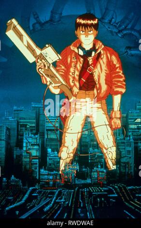 AKIRA VINTAGE Kaneda Poster 1000 editions Katsuhiro Otomo