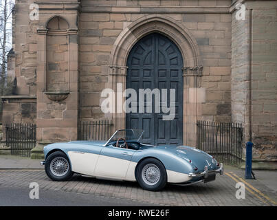 Austin Healey MKII BT7 3000 1961 Stock Photo