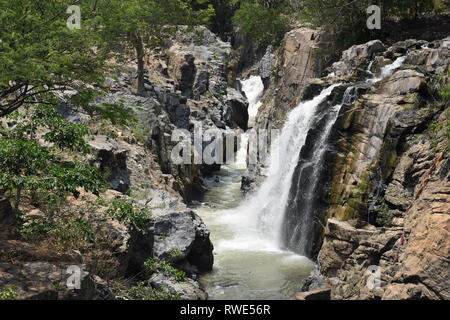 River Kaveri at Hogenakkal Stock Photo