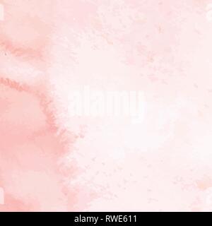 Hand Painted Art Of Watercolor Paint On Watercolor Paper Stock Vector
