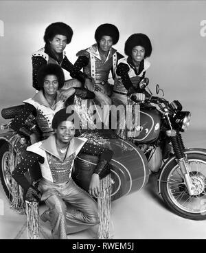 JACKSON,JACKSON,JACKSON,JACKSON,JACKSON, THE JACKSONS, 1977 Stock Photo