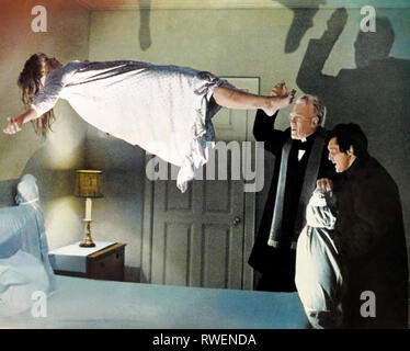 BLAIR,SYDOW,MILLER, THE EXORCIST, 1973 Stock Photo