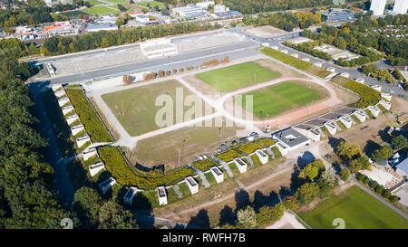 Zeppelinfeld,  Nazi party rally grounds or Reichsparteitagsgelände, Nuremberg, Germany Stock Photo