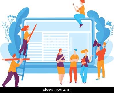 Vector business concept art creating ideas success process. Stock Vector