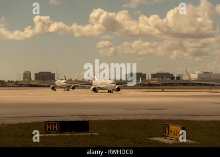 Miami International Airport Florida Stock Photo