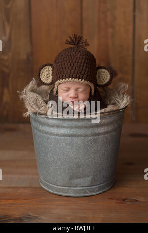 Monkey cap for newborn hot sale baby