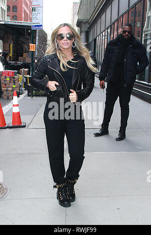 New York, NY, USA. 06th Mar, 2019. Teddi Mellencamp at Build Series promoting the new season of The Real Housewives of Beverly Hills on March 06, 2019 in New York City. Credit: Rw/Media Punch/Alamy Live News Stock Photo