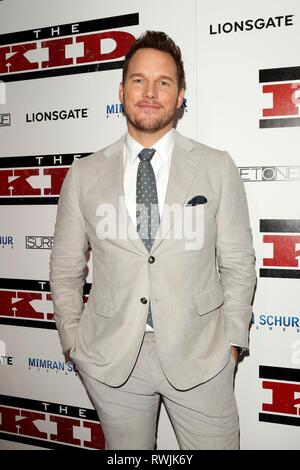 Los Angeles, CA, USA. 6th Mar, 2019. Chris Pratt at arrivals for THE KID Premiere, ArcLight Hollywood, Los Angeles, CA March 6, 2019. Credit: Priscilla Grant/Everett Collection/Alamy Live News Stock Photo