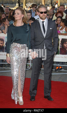 Apr 15, 2015 - London, England, UK - Far From the Madding Crowd World Premiere, BFI Southbank - Red Carpet Arrivals Photo Shows: Guests Stock Photo