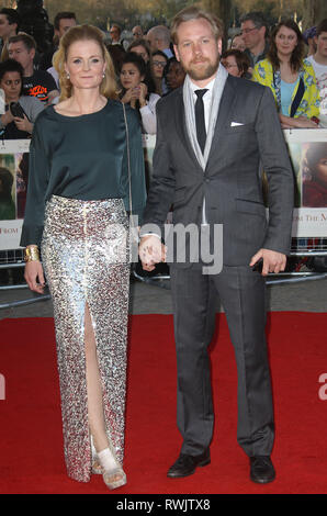 Apr 15, 2015 - London, England, UK - Far From the Madding Crowd World Premiere, BFI Southbank - Red Carpet Arrivals Photo Shows: Guests Stock Photo