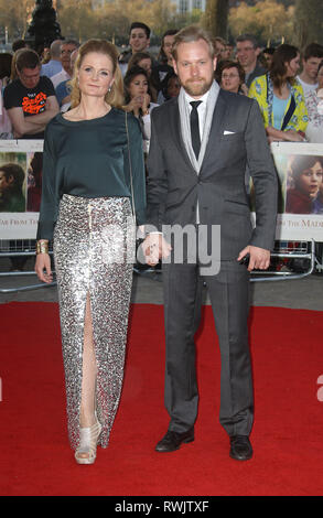 Apr 15, 2015 - London, England, UK - Far From the Madding Crowd World Premiere, BFI Southbank - Red Carpet Arrivals Photo Shows: Stock Photo