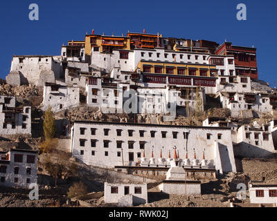 Thiksey Monastery, also known as “little Potala”, near Leh (Ladakh) Stock Photo