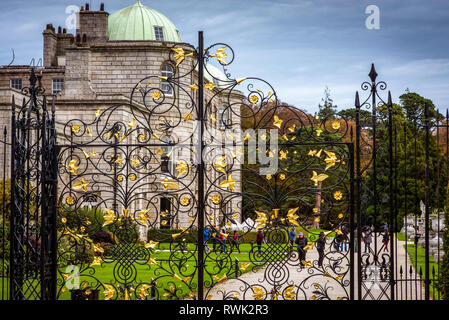 Powerscourt Estate; Enniskerry, County Wicklow, Ireland Stock Photo