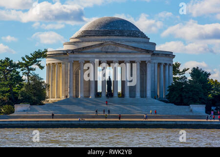 Jefferson Memorial; Washington D.C., United States of America Stock Photo