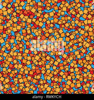 Modern abstract geometric vector background. Trendy vivid fashionable texture Stock Vector