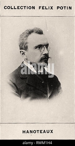 Photographic portrait of Hanoteaux  - From First COLLECTION FÉLIX POTIN, 19th century Stock Photo