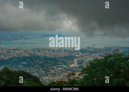 Penang Hill (Bukit Bendera), Penang, Malaysia Stock Photo