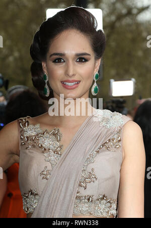 Apr 17, 2015 - London, England, UK - The Asian Awards 2015, Grosvenor House Hotel - Red Carpet Arrivals Photo Shows: Guest Stock Photo