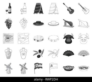 acoustic,art,attraction,bottle,branch,bull,bunch,collection,country,culture,design,fan,flag,flamenco,glass,grapes,guitar,hat,head,icon,illustration,isolated,jamon,journey,logo,matador,mill,monochrome,outline,oil,olive,olives,paella,population,set,showplace,sight,sign,skirt,spain,spanish,symbol,tambourine,territory,tourism,traditional,traditions,traveling,vector,web,wine Vector Vectors , Stock Vector