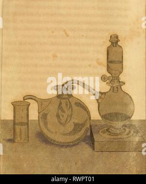 Elements of agricultural chemistry, in Stock Photo