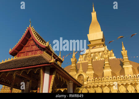 Pha That Luang Great Stupa Vientiane Laos