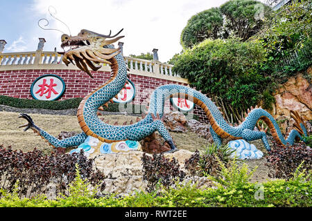 Cebu Island, Philippines. 22nd April, 2018. Cebu Taoist Temple on Beverly Hills in Cebu city, Philippines. Credit: Bernard Menigault/Alamy Stock Photo Stock Photo