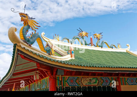 Cebu Island, Philippines. 22nd April, 2018. Cebu Taoist Temple on Beverly Hills in Cebu city, Philippines. Credit: Bernard Menigault/Alamy Stock Photo Stock Photo